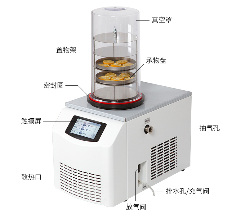 凍干機結構圖